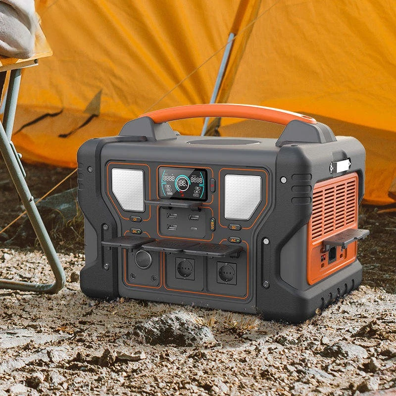 Outdoor Portable Power Station with 110V 1000w-2000W Lithium Ion Battery Light Emitting Diode Lighting