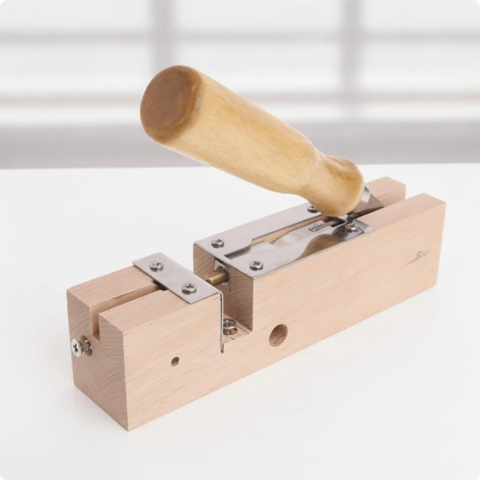 Beekeeping Frame Puncher Manual Frame Hole Puncher Wooden for Apiarists