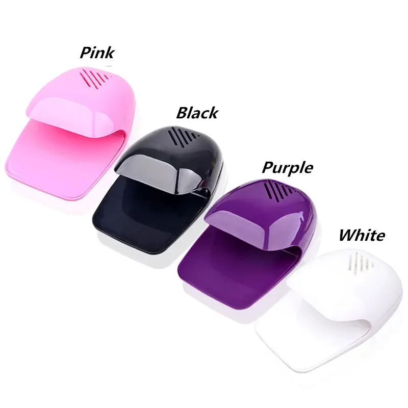 Air Dryer Nail Polish Portable Glue Dry Battery Fan Drier Fast Drying Machine Travel Polish Blow Cooler Touch Type Manicure Tool