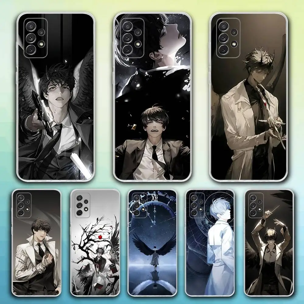 

O-OmniscientS Reader Phone Case For Samsung S30,23,21,22,20, FE lite,S10,9,8,7 PIus Note20ultra Soft Transparent