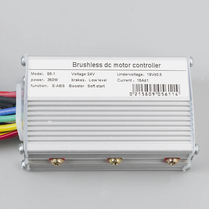 Bicicleta Electric Controller 24V 36V 48V 250W 350W 15A  Brushless Gear Hub Motor Controller Electric Bike Conversion Kit