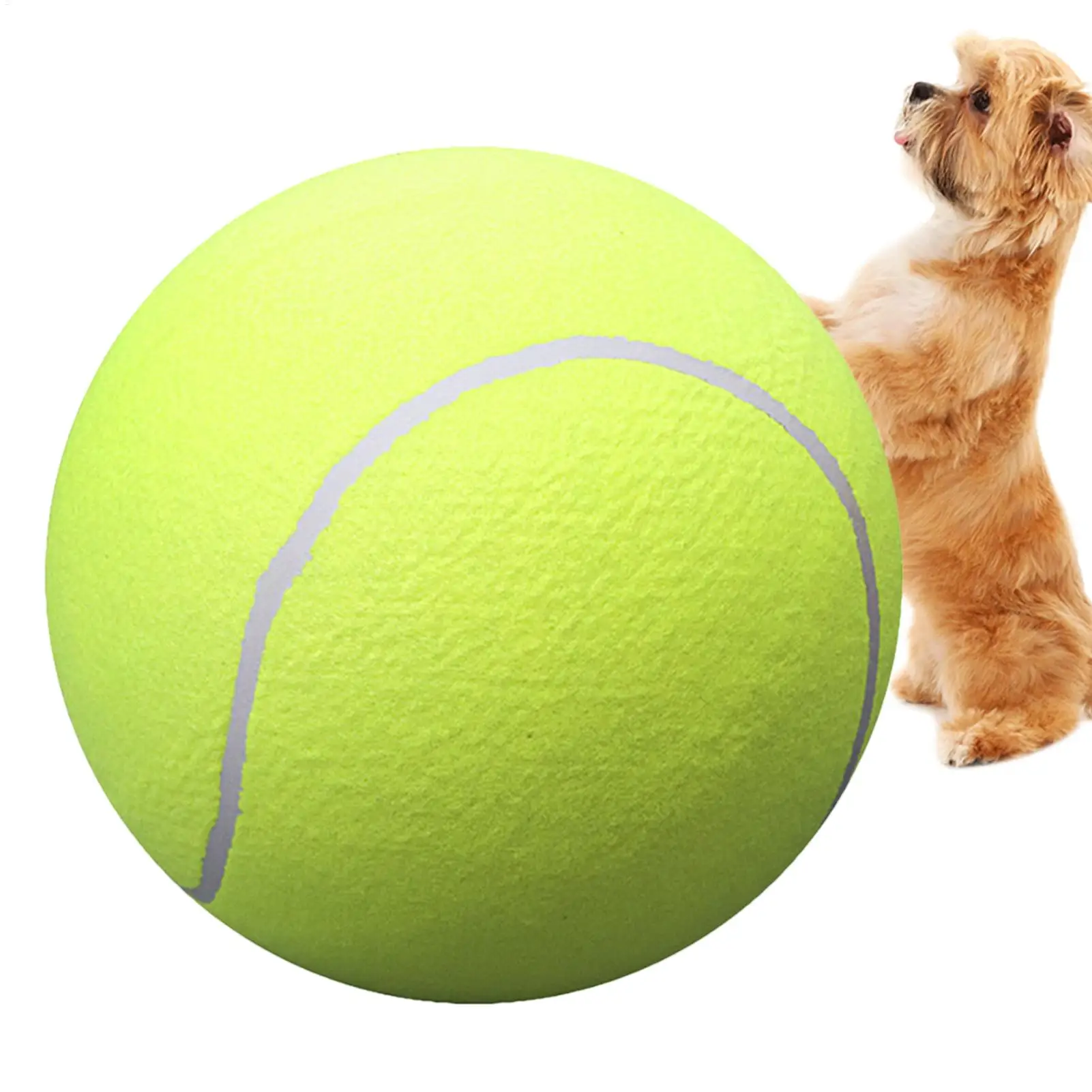 9,5 Zoll Tennisball Großer Hundespielball Haustierbälle für Hunde für Outdoor/Indoor-Sport Hundegeschenk Trainingszubehör