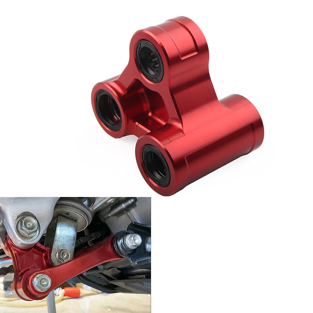 Motorcycle Rear Shock Linkage Cushion Assembly Red For Honda CRF250L Rally 2013 - 2020 Aluminum