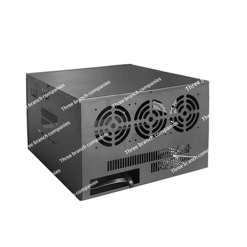 6U Mining Rig Frame Server Case 6GPU 8GPU Mining Machine 6-8card for BTC ETH  Prlatform Dual Power Bit