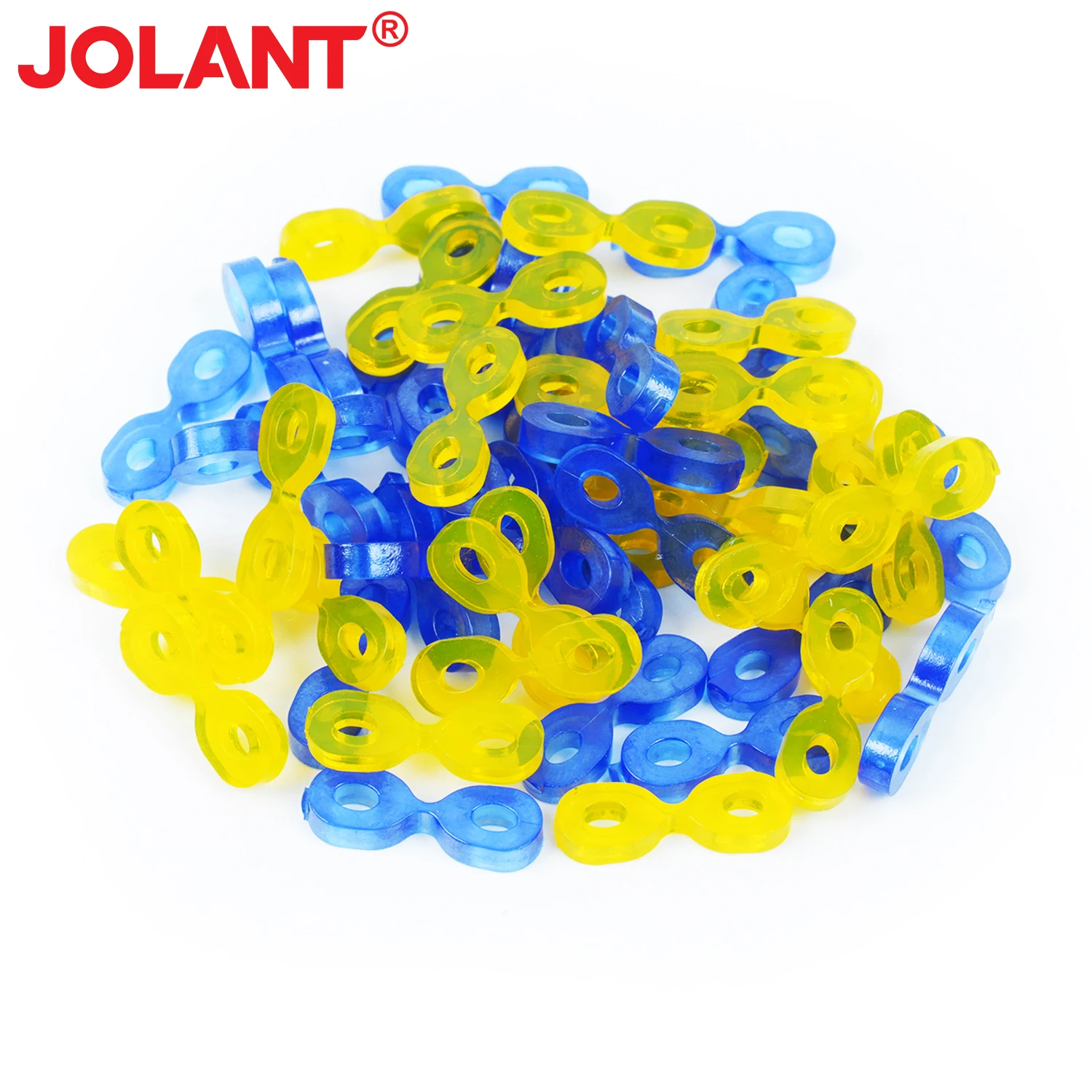 60pcs/Box JOLANT Dental Elastic Fixing Wedges Matrix Matrices Rubber Dam Materials