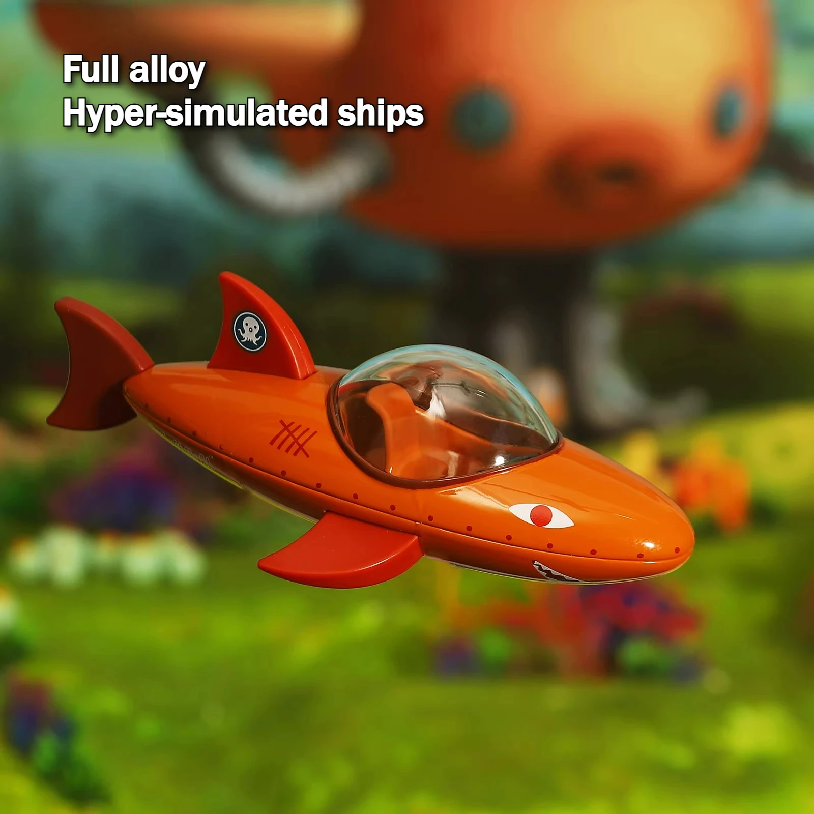 Octonauts Simulation Alloy Ship Genuine Authorized Exquisite Toy Cartoon Boys Girls High Quality Exquisite Workmanship Gift