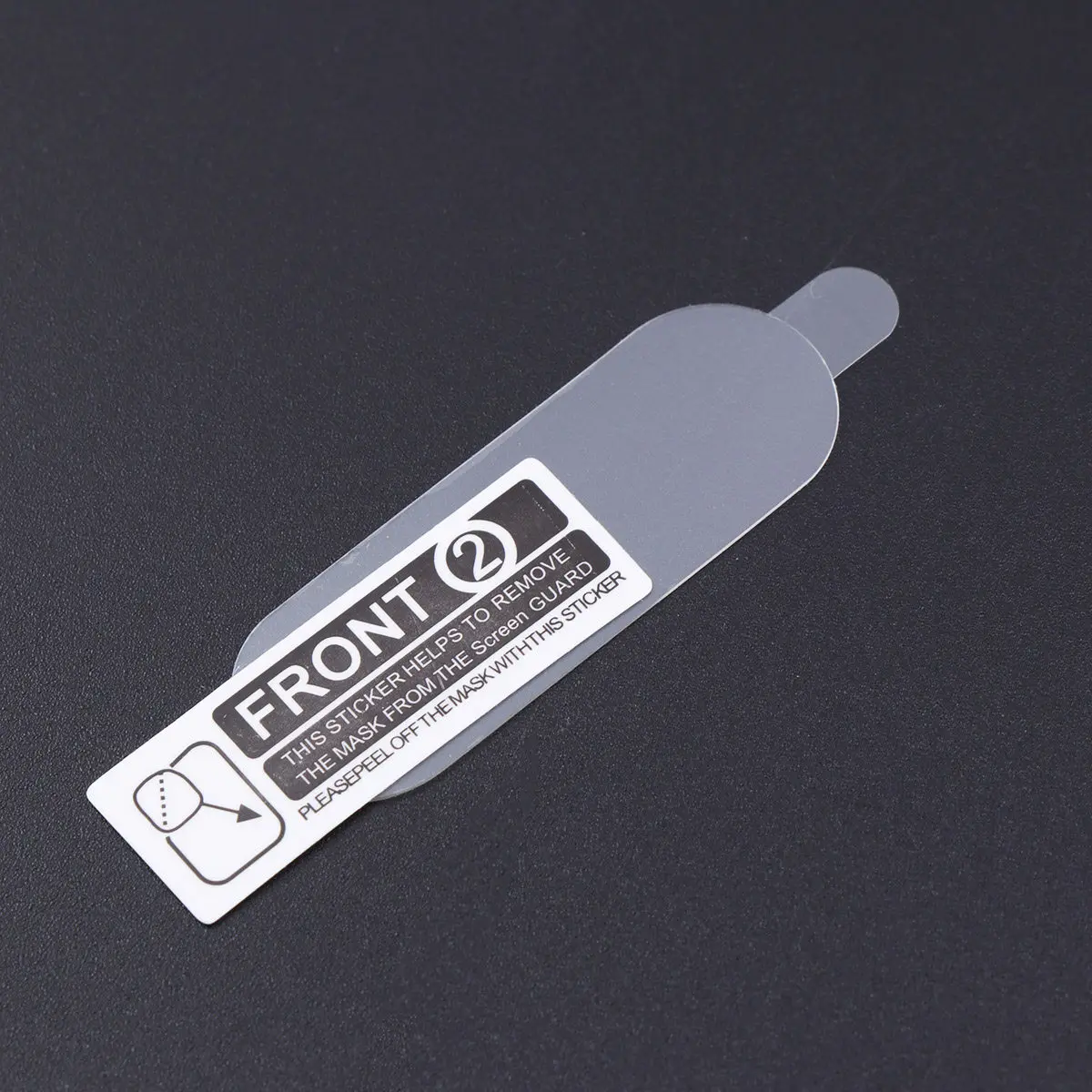 2Pcs Smartband Screen Protection Film Clear Scratch Resistant Anti-Fingerprint Anti-Reflection Protective Screen Cover for Hand