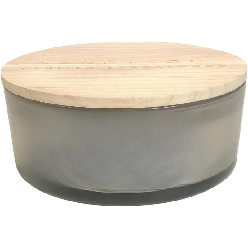 

Scented Candle - Vanilla Sandalwood-Additional Scents and Sizes–100% Cotton Lead-Free Wick - Luxury Air Freshening Ja