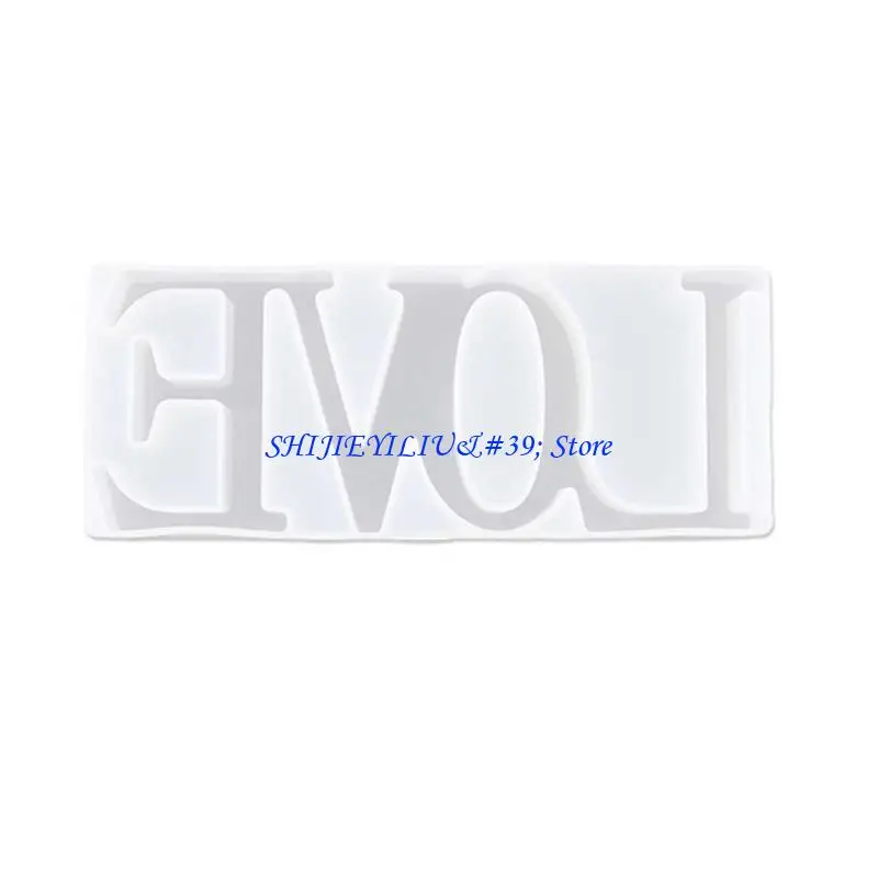 

E21F Fashion Home Love Silicone Ornament Mould Suitable for Epoxy Resin Diy Crafts Jewelry Making Home Decorations