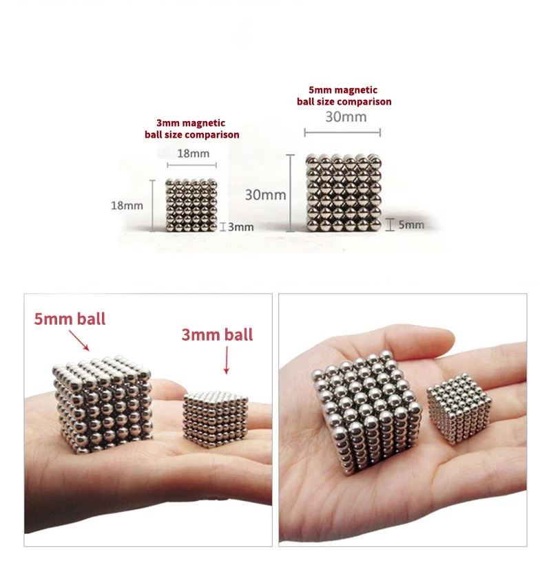 2025 Creative Designer Magnetic Set Beading Balling Building Colored Magneting Construction