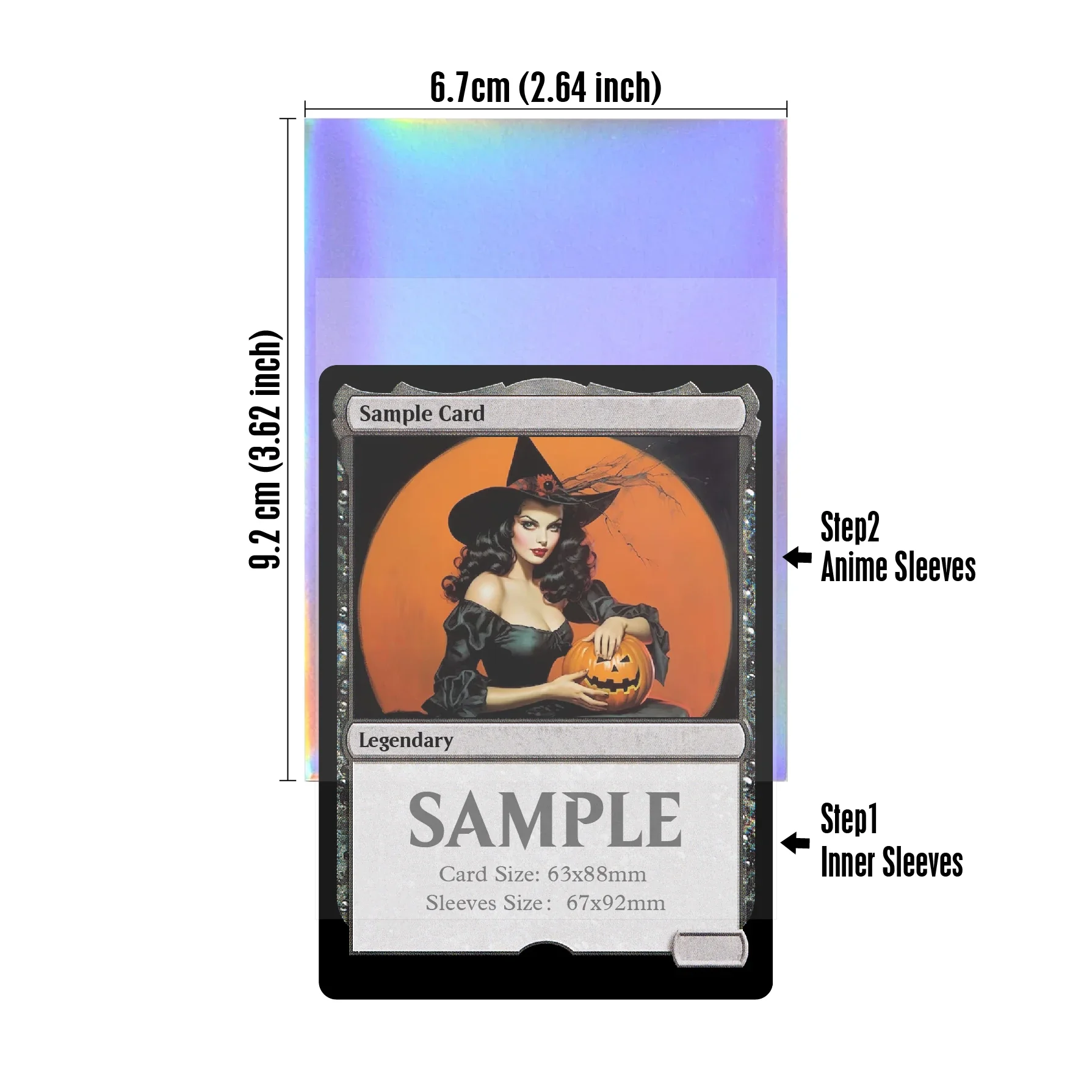 sgc graded card sleeves SGC Graded Card Sleeves | Sleeves for SGC Slabs main image 1