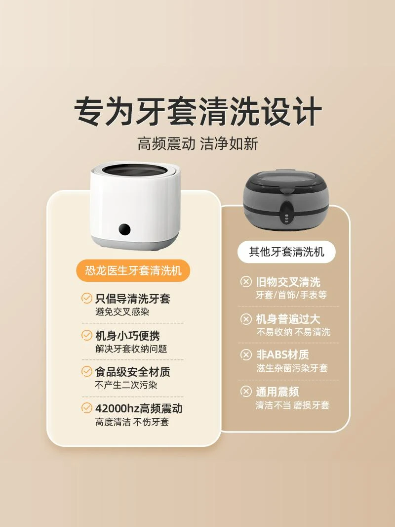 Ультразвуковая машина для чистки брекетов Очистка ортодонтического фиксатора