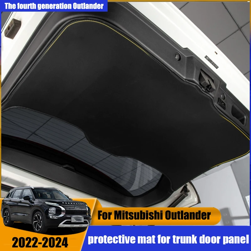 For Mitsubishi Outlander 2023 Boot tailgate protective pad Tailgate decoration anti-collision and scratch pad