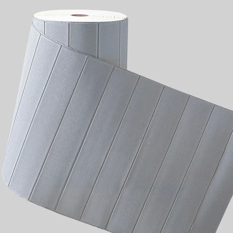 

10M 3D Wood Grain Wall Sticker Waterproof Self-adhesive Wallpapers for Living Room Toilet Kitchen Home Renovate Decor