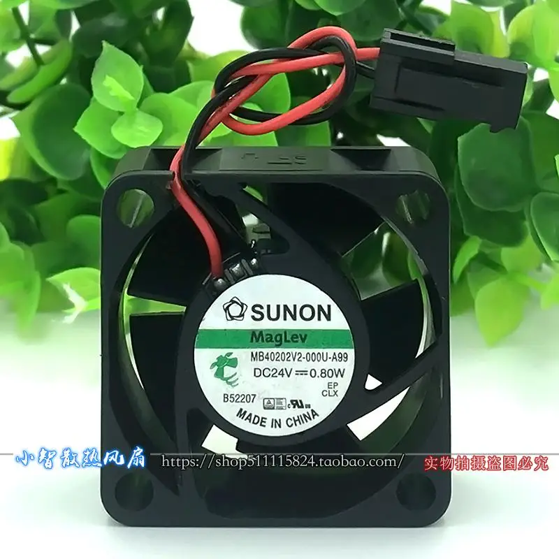 오리지널 MB40202V2-000U-A99 24V 0.80W 4020 40*40*20mm 신형 냉각 팬 라디에이터