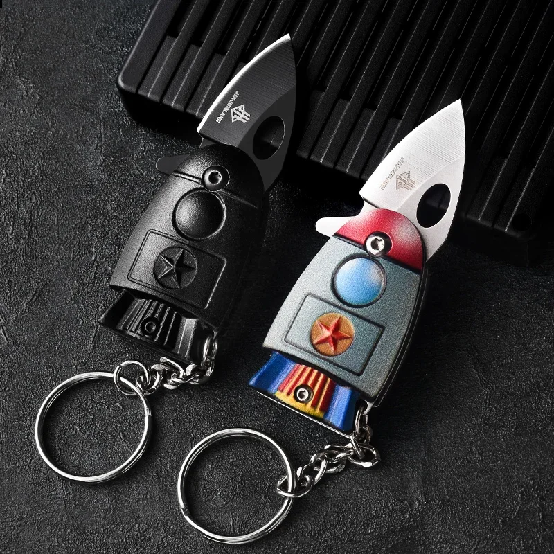 rocket keychain for men key ring tools key chain pocket knife key chain key holder creative portachiavi chaveiro llaveros hombre