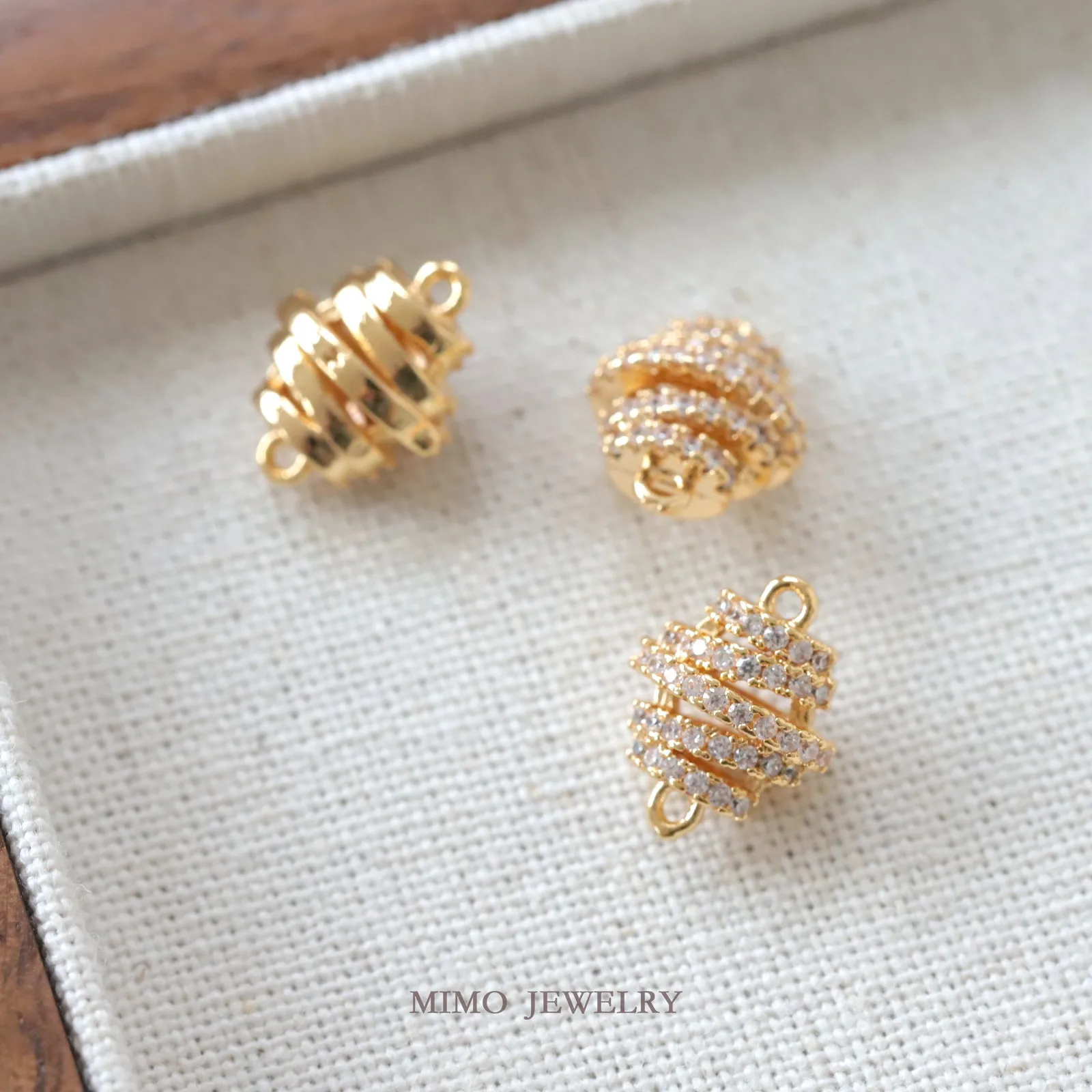 Zircon Micro Embedded Honeycomb Cross Double Hanging Charms Pendant Supplies DIY Hand Brass Gold Plated Accessories 11.8x9.4mm