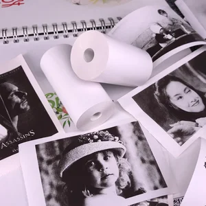 Mini HD portable printer, thermal, universal paper, self-adhesive paper, label label, phone printing, image, photography, 57mm 8 Main sales paper sales - №3