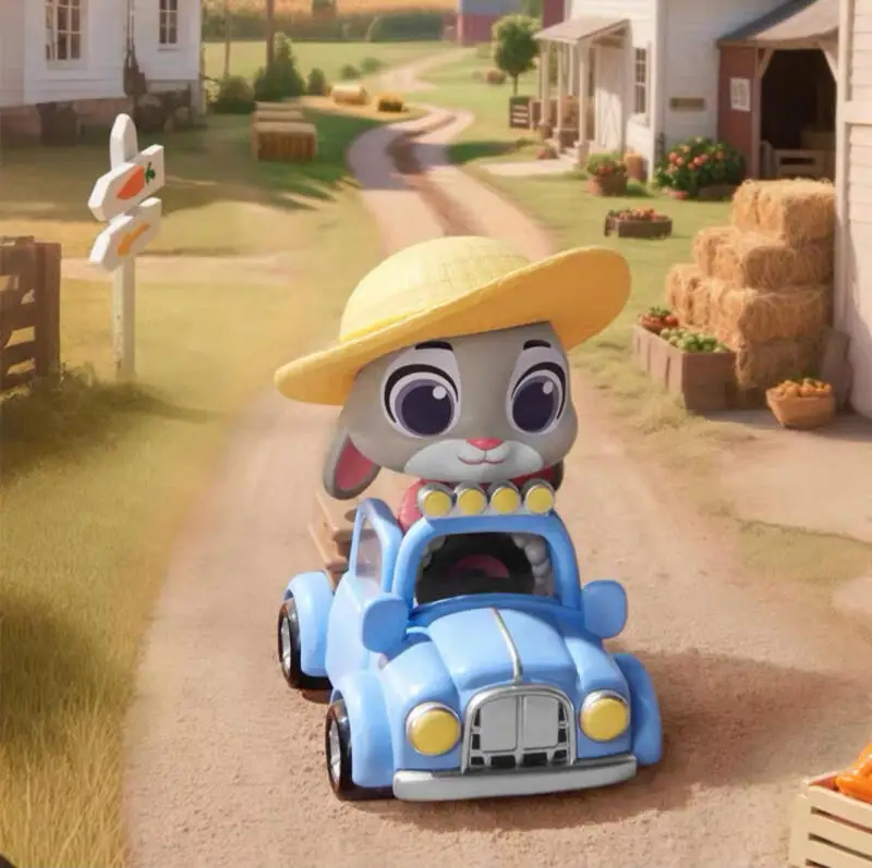 

Judyhopps Cute Cartoon Character Around Disney Creative Figurine Holiday Gifts Desktop Ornaments Toys Commemorative Collectibles