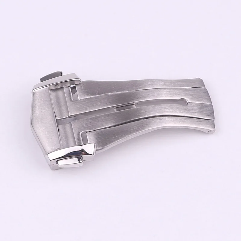

XIANERSHANG New O-mega Belt Buckle Top Integrated Structure Folding Buckle 18MM 20MM Original Fold Over Clasp Watch Accessories