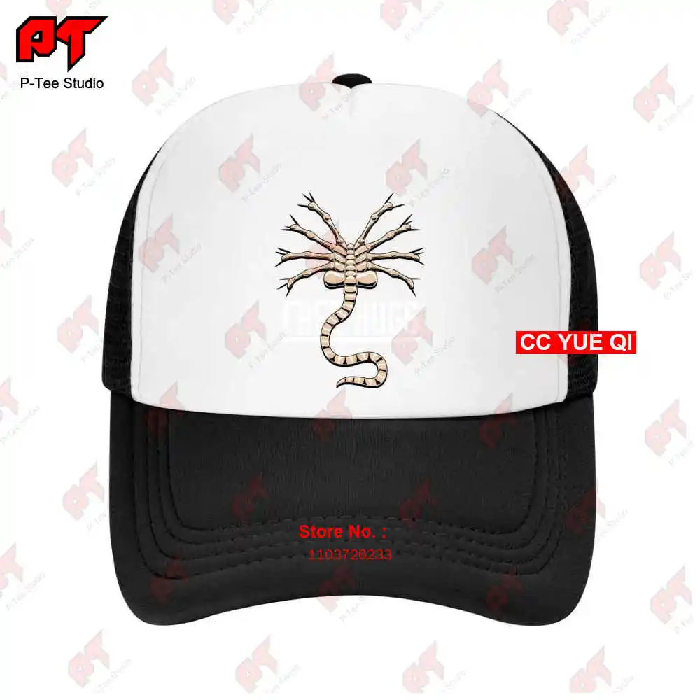 Hugs Aliens Facehugger Alien Sci Fi Baseball Caps Truck Cap ZWME