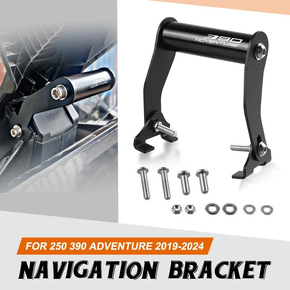

390Adventure 2020 2022 2024 Motorcycle Accessories Stand Holder Phone Mobile Phone GPS Plate Bracket For 390 Adventure 2019-2021