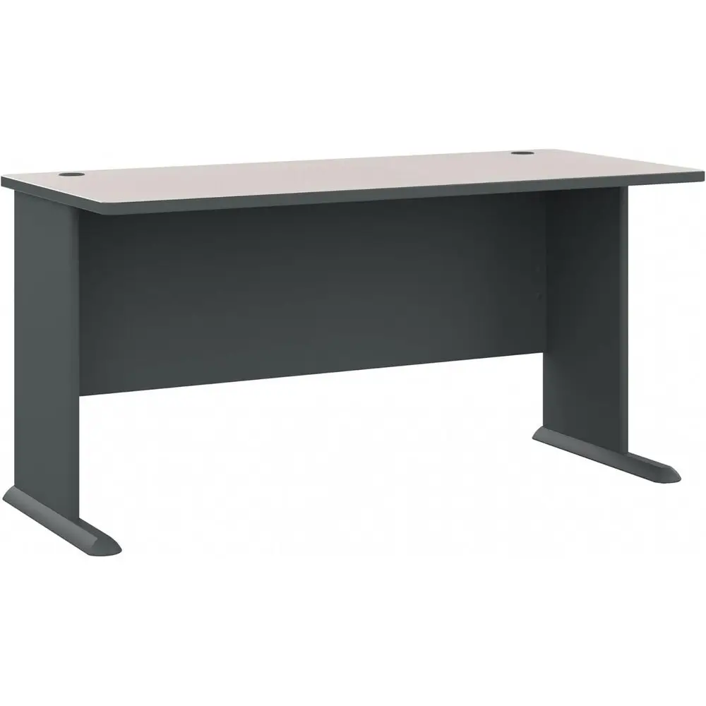 

Компьютерный стол Bush Businurniture Series A 60W в цвете White Spectrum, большой офисный стол для дома или профессионального рабочего пространства