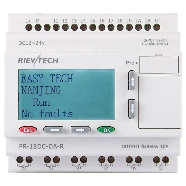 

PR-18DC Starter Kit programmable logic controller plc automation ladder logic Controller