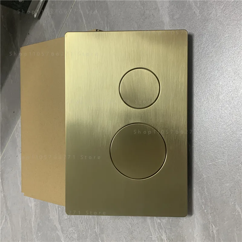 Suitable for Wall Water Tank Flush Panel Gun Gray Squat Concealed Water Tank Extension Button