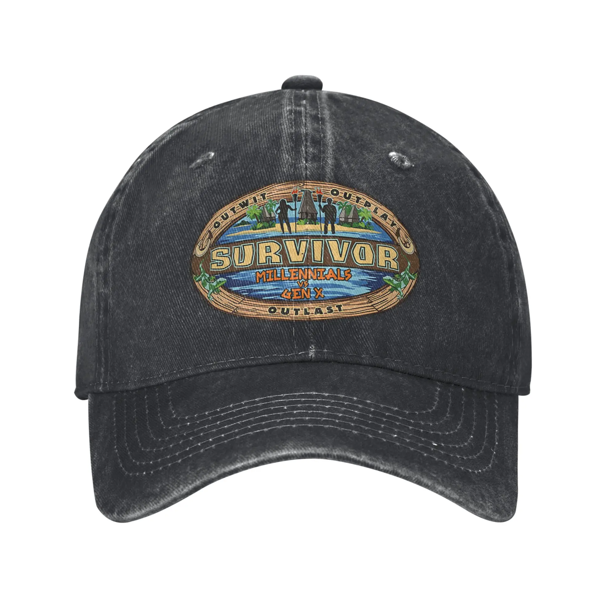 Casquette de baseball personnalisée S-Survivors pour hommes et femmes, réglable, pour sport, aventure, jeux, série TV, style Dad Hat, automne
