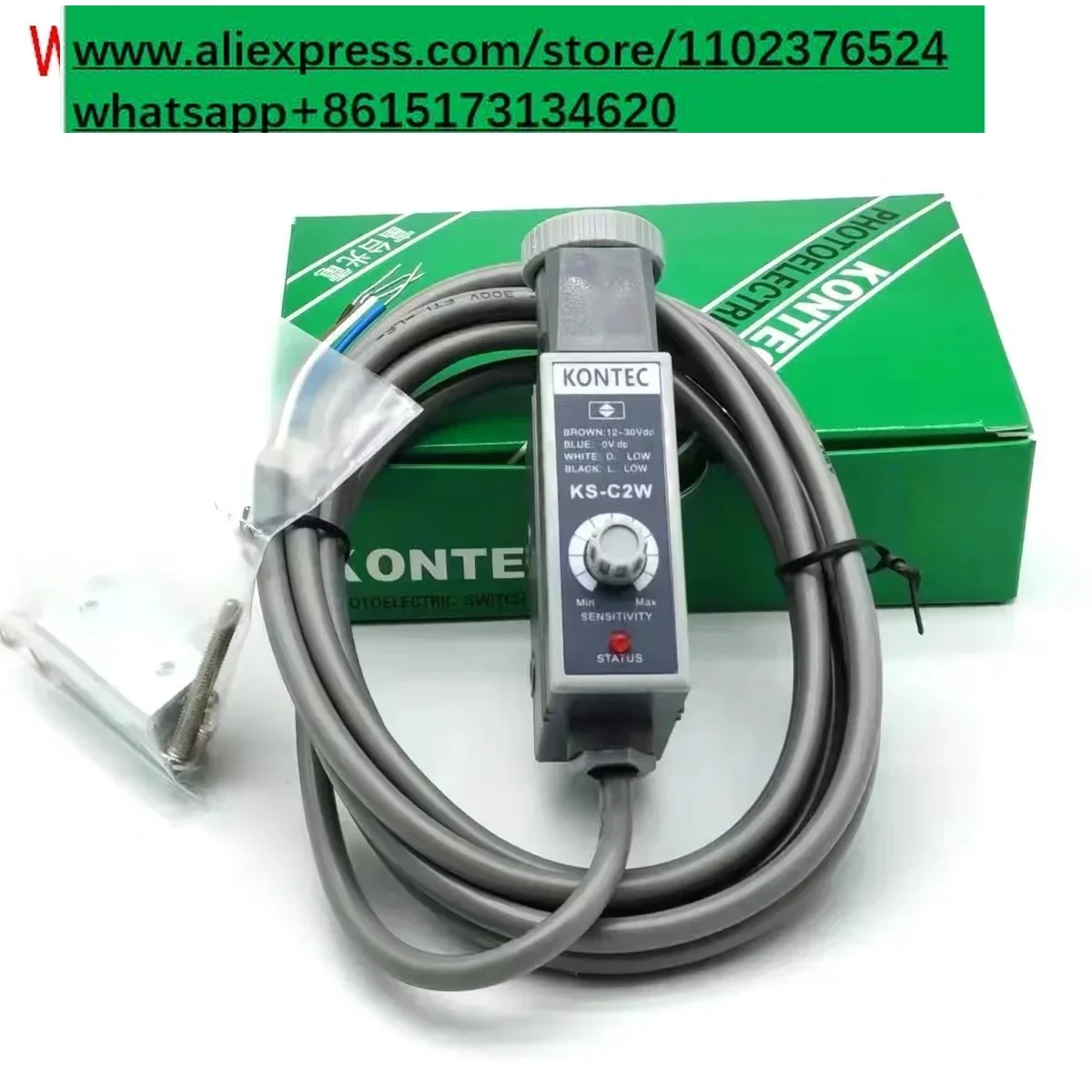 Original color label sensor logo photoelectric eye KS-C2W KS-C2G KS-C2R KS-C2