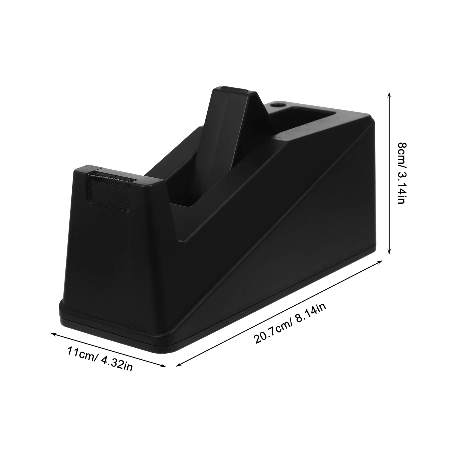 Efficiente dispenser di nastro di grandi dimensioni Distribuzione rapida dal taglio Design elegante per ufficio, casa, cucina, spazio di lavoro, supporto per dispenser di nastro