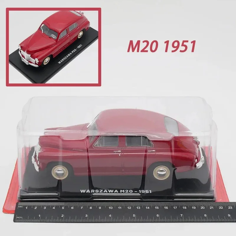 

IXO 1/24 Scale M20 1951 Alloy Simulation Metal Vintage Car Model Collection Display Ornament Toy Gift
