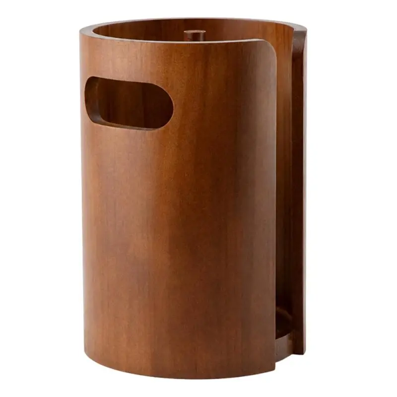 ABVG-Wooden For Kitchen Towel Holder With Weighted Non-Slip Base, For Wood Paper Towel Holder For Kitchen Countertop