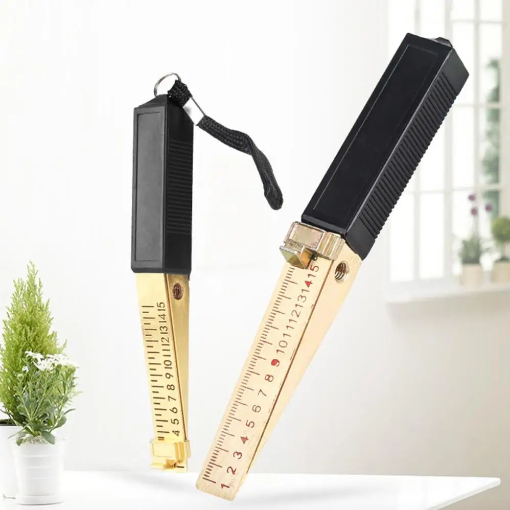 0.2/0.5mm Wedge Shaped Vernier Feeler Gauge Inspection Flatness Measuring Tools for House Engineering