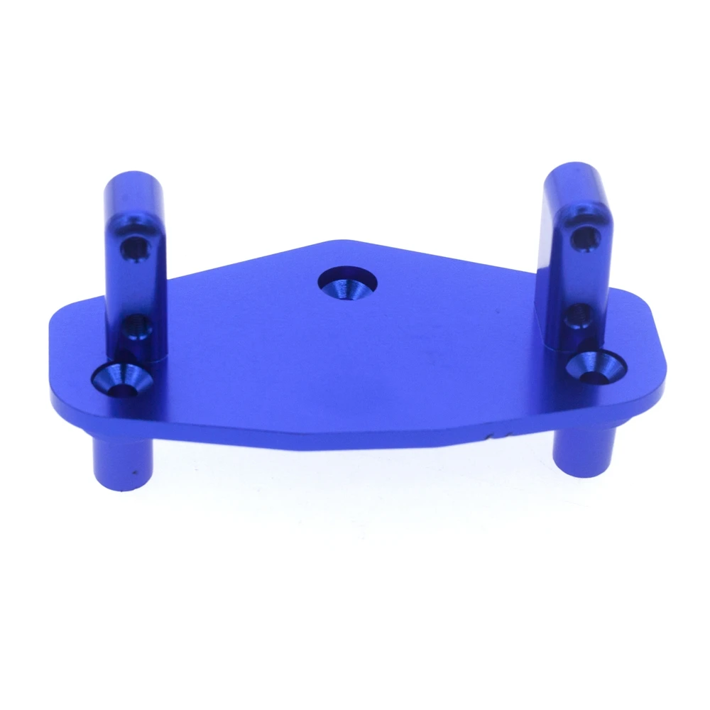 Metal Steering Servo Mount Bracket Base for LOSI LMT 4WD Solid Axle Monster Truck RC Car Upgrade Parts, Blue