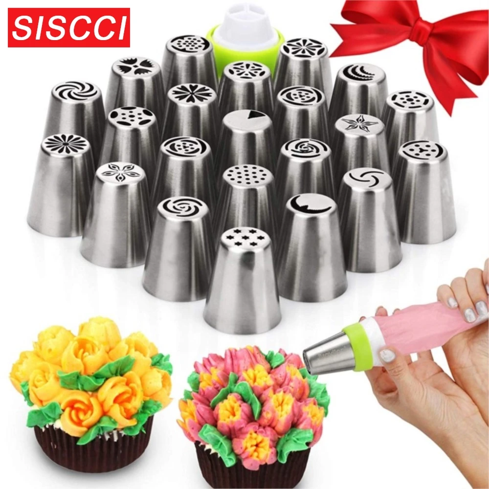 

44 pieces of cream nozzles, kitchen accessories, silicone molds, cake making tools, baking accessories