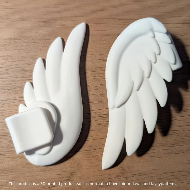 3D Creative Hat Wings Decoration,Sun Hat Additions,Hat Brim Feather Wing Decoration,Angel Wings,Cosplay Headdress, for Halloween
