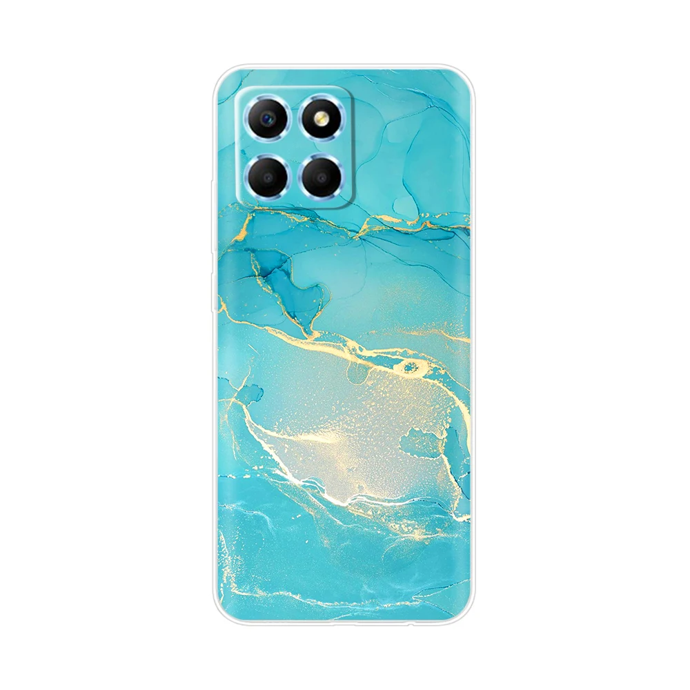 for Honor X6a Case 6.56" Phone Cover Clear Silicone Soft TPU Back Cover for Huawei Honor X6A WDY-LX1 HonorX6a Case Fundas Bumper image 2