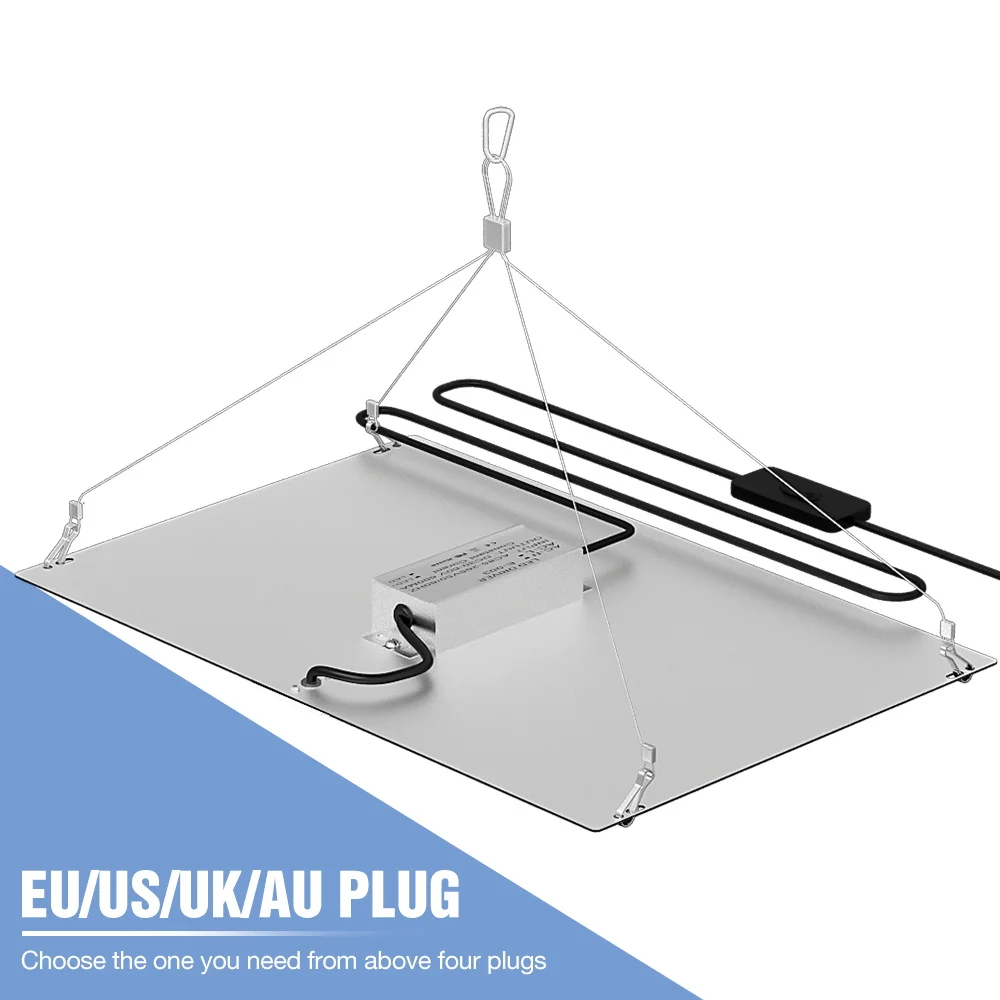 250W Full Spectrum Plant Grow Light LED Quantum Board Sapling Cultivation Lamp 220V Greenhouse Tent Vegetable Moss Fill Lighting