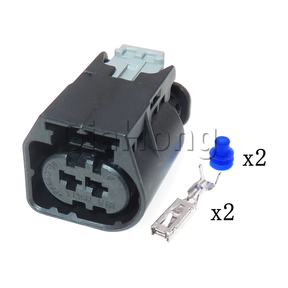 1 Set 2 Ways Car Cable Waterproof Socket 09444024 AC Assembly Automobile Accessories Connector Assembly