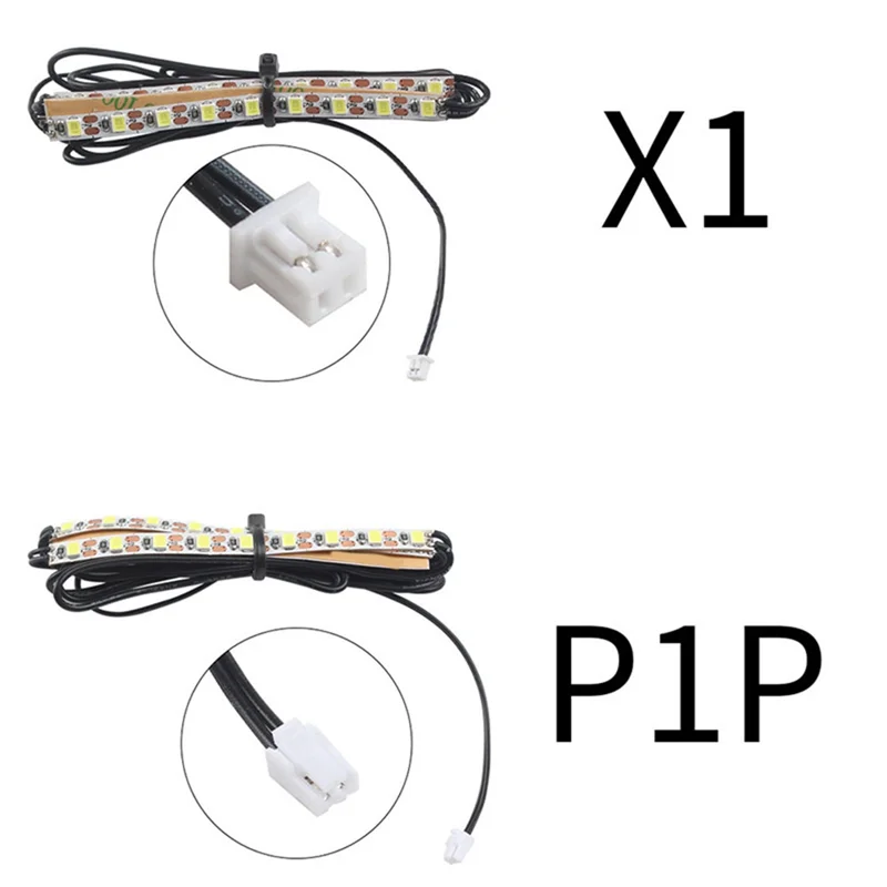 A47F-Waterproof For LED Lamp Durable Strip Super Bright LED Light Bar 30Cm 3D Printer Parts For Bambu Lab