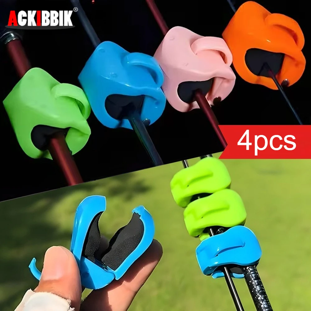 4 قطعة/المجموعة العالمي الصيد رود كليب سريعة إرفاق الصيد رود حامل معدات الصيد أدوات الصيد في الهواء الطلق الصيد الملحقات #1