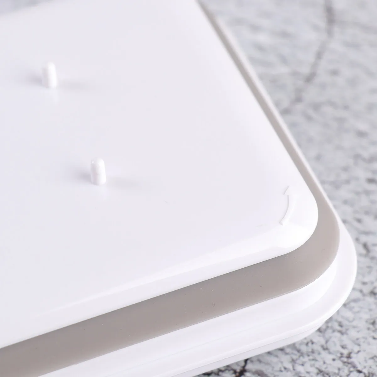 1Pcs Baby Food Storage Box Press-Sealed Milk Powder Jar 1000ml Portable Compact Baby Formula Container Safe Design