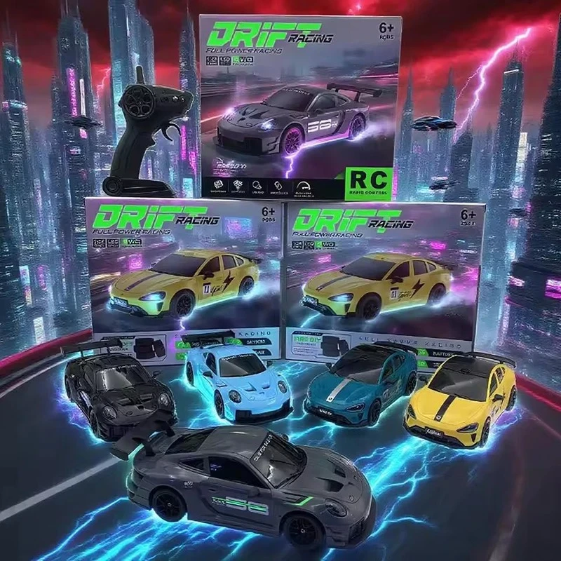 Coches de deriva de alta velocidad RC de edición limitada GT3 RS 911 1:20 coche de carreras de deriva, coche de carreras de Control remoto 4WD juguete de carreras regalo para niños