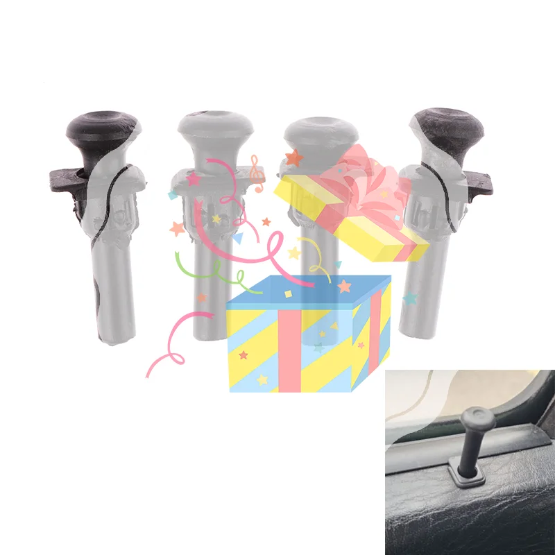 4 مجموعات السيارات قفل الباب دبوس سحب المقابض 191837187 للجولف Mk2 Mk3 2 3 شيروكو باسات B2 استبدال اكسسوارات السيارات #1