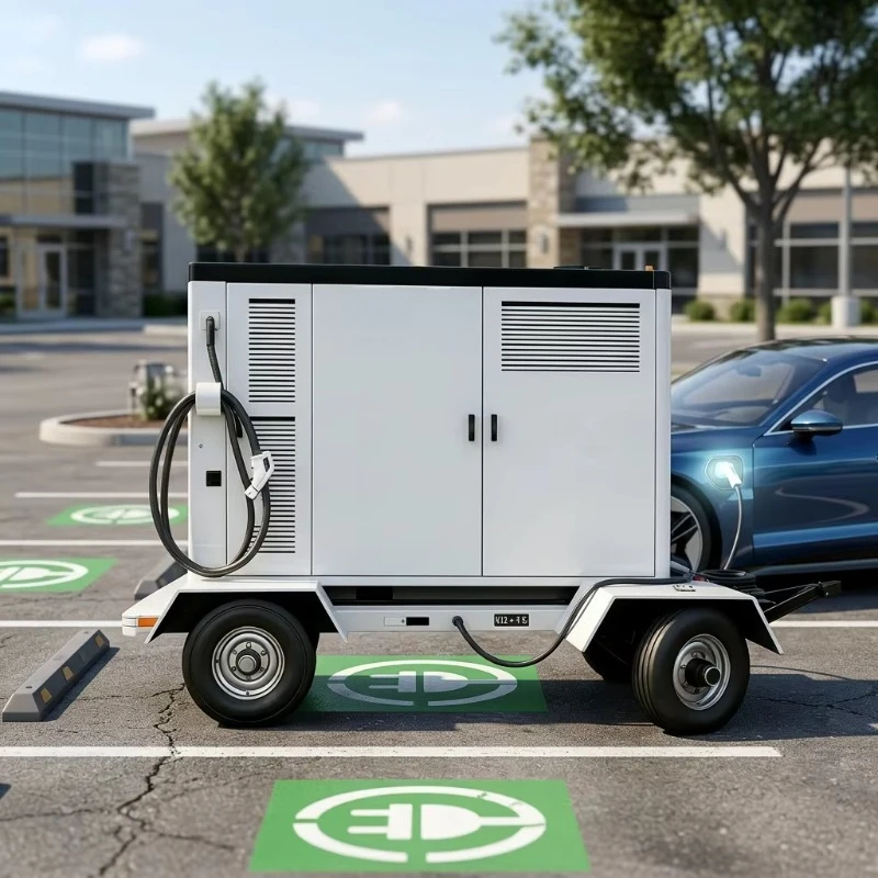OEM 400kW 431kWh Mobile C I Energy Storage ESS with EV Charging All in One Intelligent Management Solution Custom