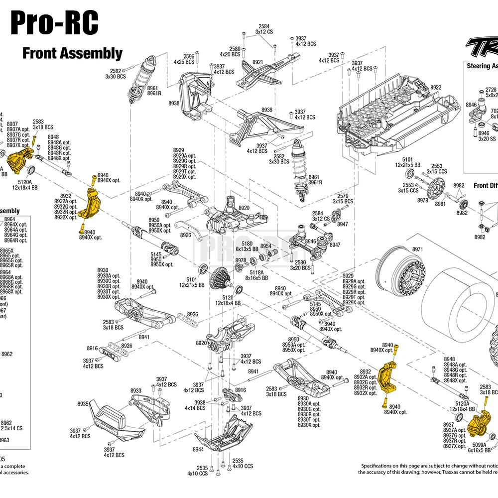 1 zestaw stopu aluminium #8932 c-hubs Caster #8237 zestaw bloków kierownicy lewy i prawy dla RC Car 1/10 Traxxas Maxx 4S 89076-4 89086-4