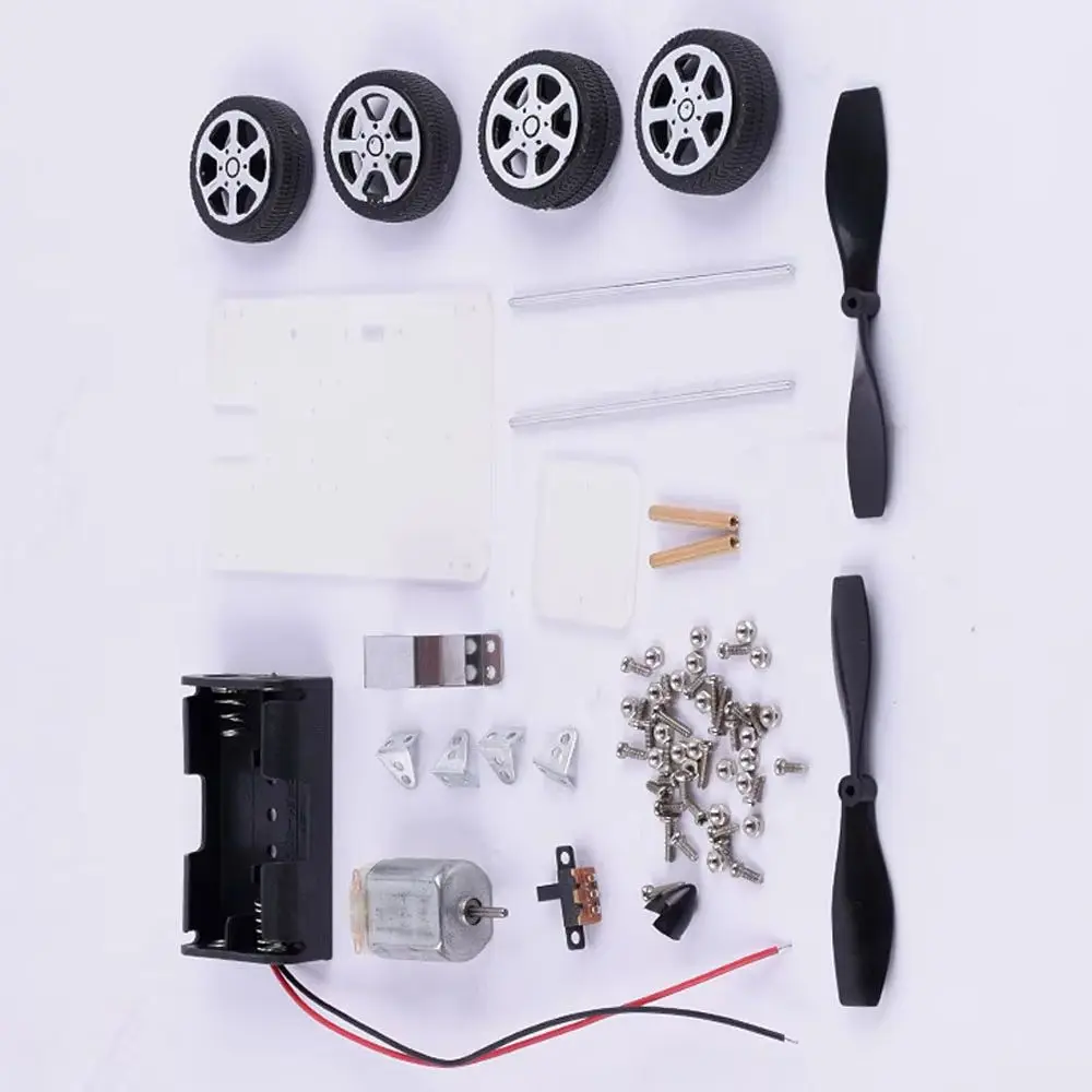 130 Brush Motor Mini Wind Educational Toy Car Motor Robot DIY Scientific Experiment Educational Wind Car Motor Kit for Arduino