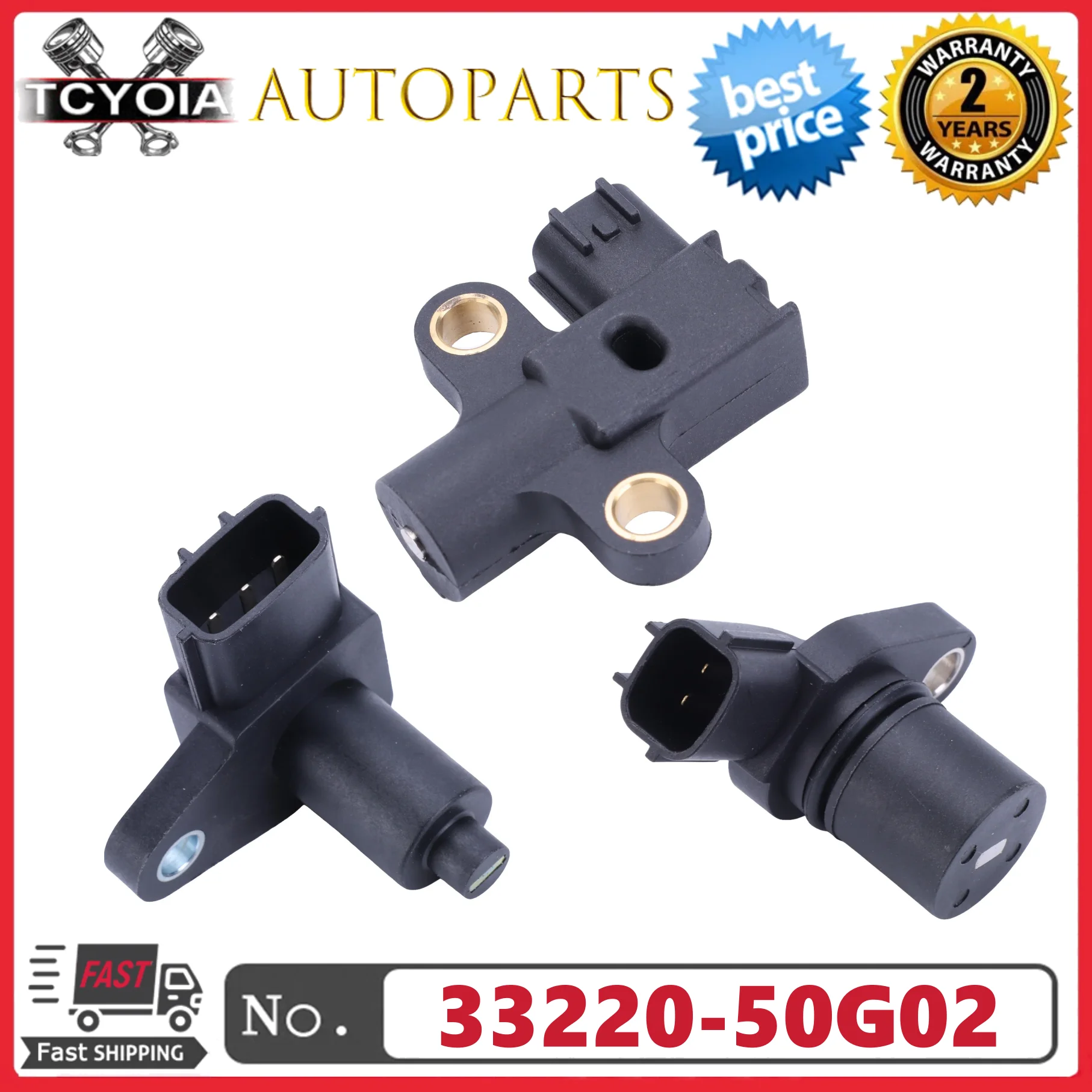 

3pcs Camshaft&Crankshaft Position Sensor 23731-31U11 23731-35U11 23731-38U11 For INFINITI I30 Nissan Maxima 1996-2001